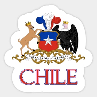 Chile - Coat of Arms Design Sticker